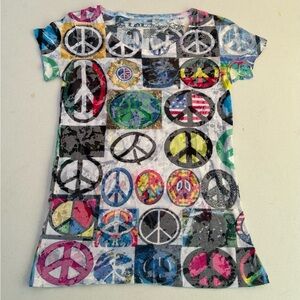L.O.L. Vintage Multi Colored Short Sleeve Tee